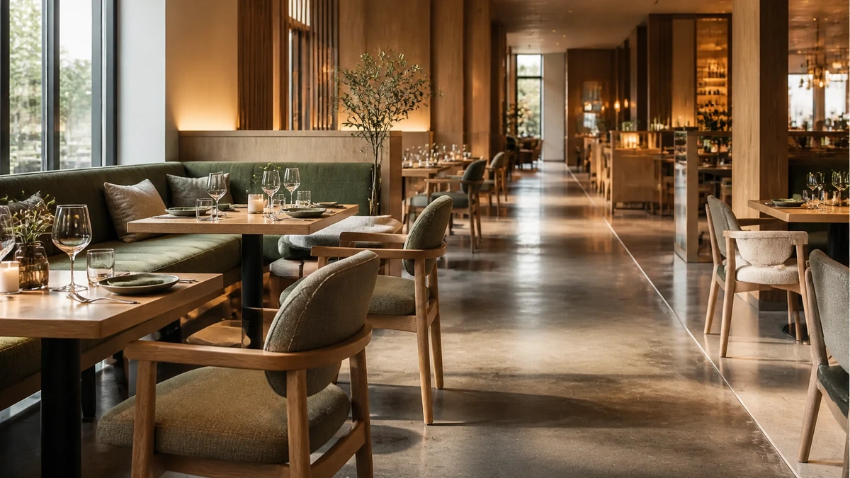 Titelbild zum Ratgeber: Restaurant-Einrichtung als Umsatzhebel: Stühle, Laufwege und Verweildauer gezielt planen